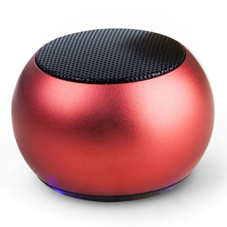 New wireless Bluetooth metal shell good feel mini speaker portable pocket audio souvenir gift