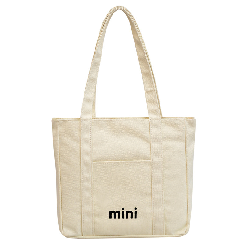 Canvas Bag Large Capacity Tote Bag 2026 New Bag Women Casual Single Shoulder Bag Commuter Handbag