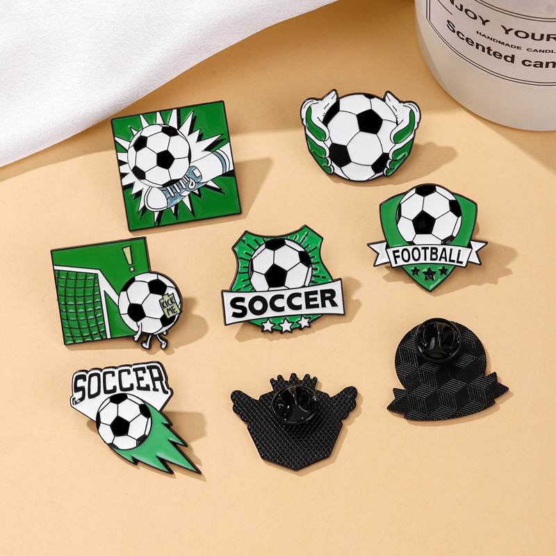 USA-Mexico-Canada World Cup Football Brooch Mexico USA Canada World Cup Peripheral Clothing Accessory Sports Badge