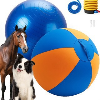 Dog inflatable grinding ball, bite-resistant pet training ball, Oxford cloth, entertaining Corgi, self-amusing toy, self-amusing toy