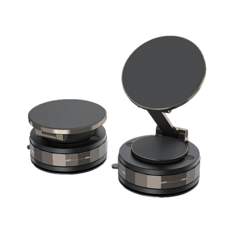 Vacuum Adsorption Magnetic Phone Bracket New Car Suction Cup Navigation Car Interior Special Phone Holder Hot