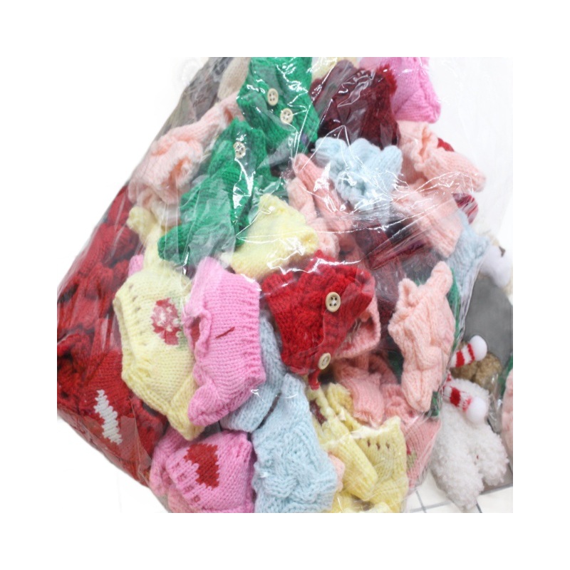 Plush toy doll accessories doll small sweater keychain pendant clothes hat shoes decoration materials