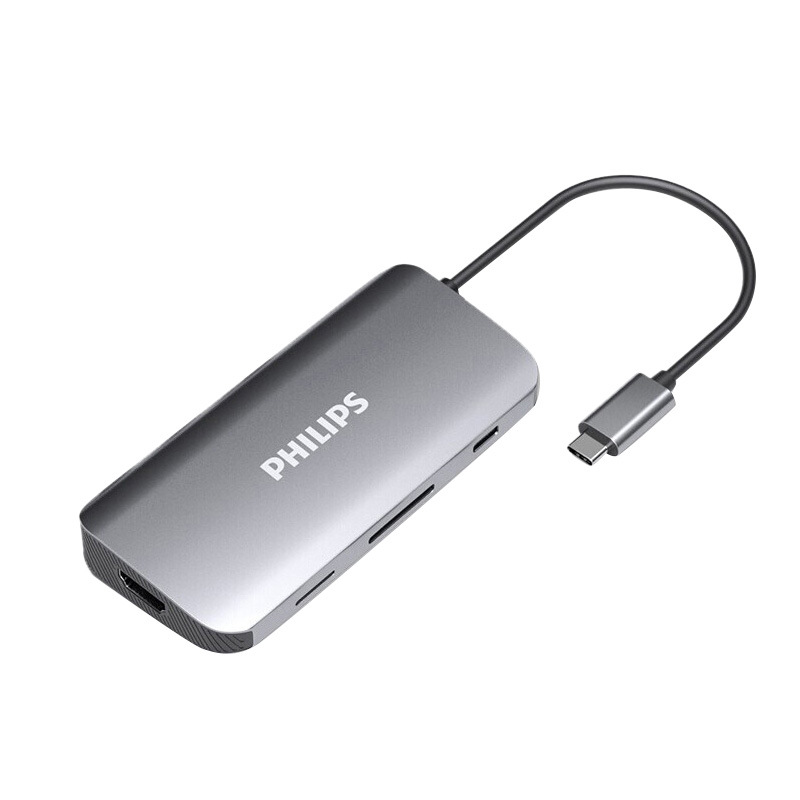 Philips Type-C docking station expansion USB notebook adapter Thunderbolt 3 HDMI converter multi-interface