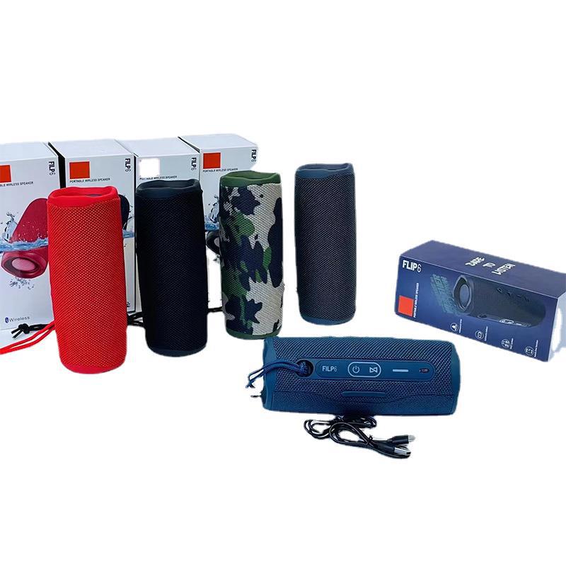 FLIP6 Wireless Bluetooth Speaker Home Speaker Mini Outdoor Subwoofer Desktop Card Audio