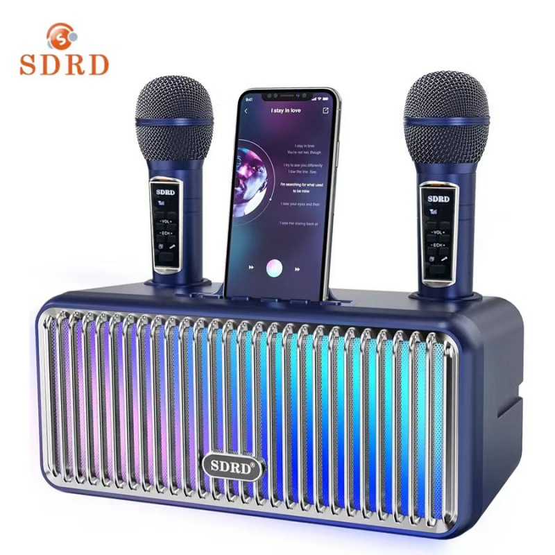 SD319PRO Home TV KTV Bluetooth Speaker Microphone All-in-One Children's Microphone Speaker Outdoor Karaoke Machine