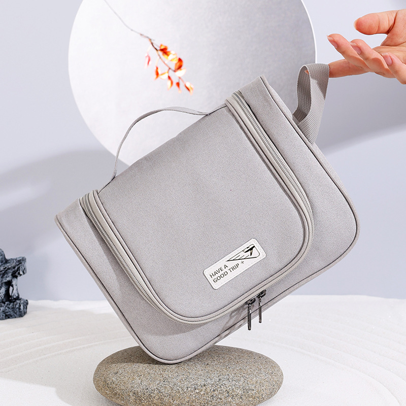 New Simple Portable Easy to Hang Toiletry Bag Travel Cosmetic Bag Handbag Women's Portable Storage Bag