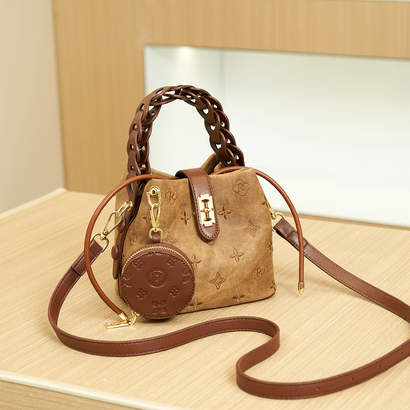 Women's bag 2026 new bucket bag mini small bag women's bags crossbody phone bag