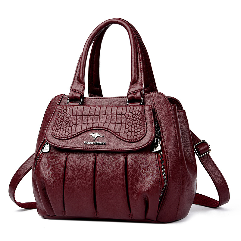 Womanbags 2024 New Large Capacity Shoulder Handbag Women's Commuter Bag Counter Bag