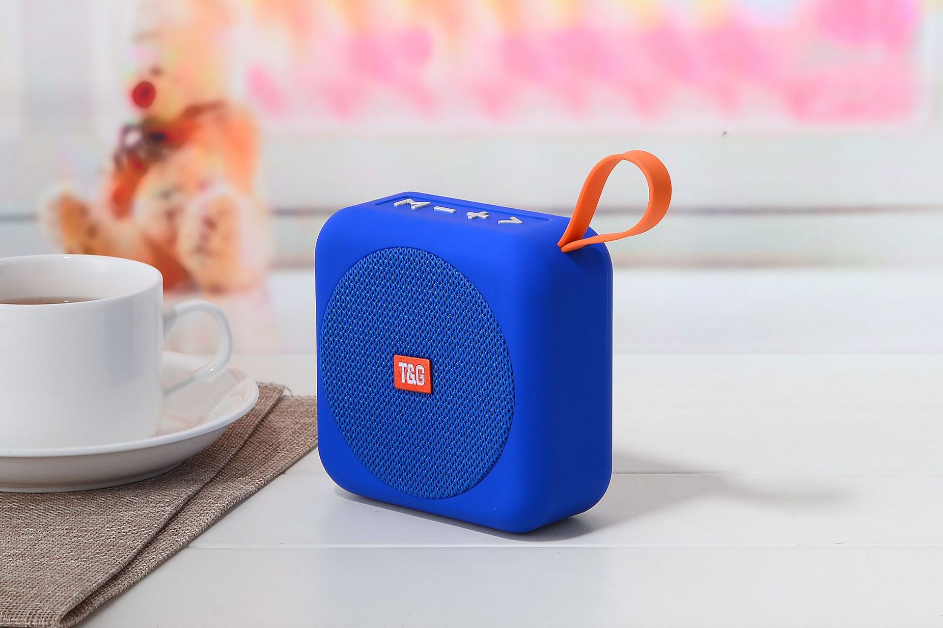 TG505 square Bluetooth speaker portable outdoor手提 waterproof fabric mesh fabric mini small speaker subwoofer