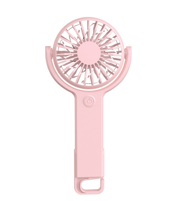 2024 New Desktop Mini Handheld Fan USB Rechargeable Portable Silent Student Outdoor Hook Fan