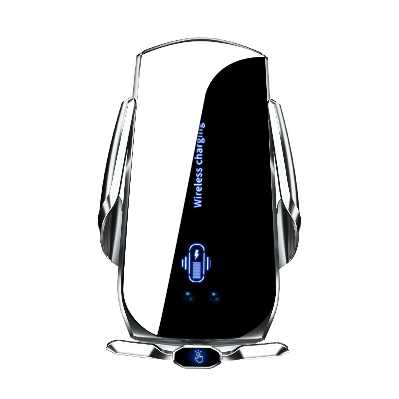 New Car Wireless Charger Phone Holder Fast Charging Automatic Induction Electric Wireless Charger A2