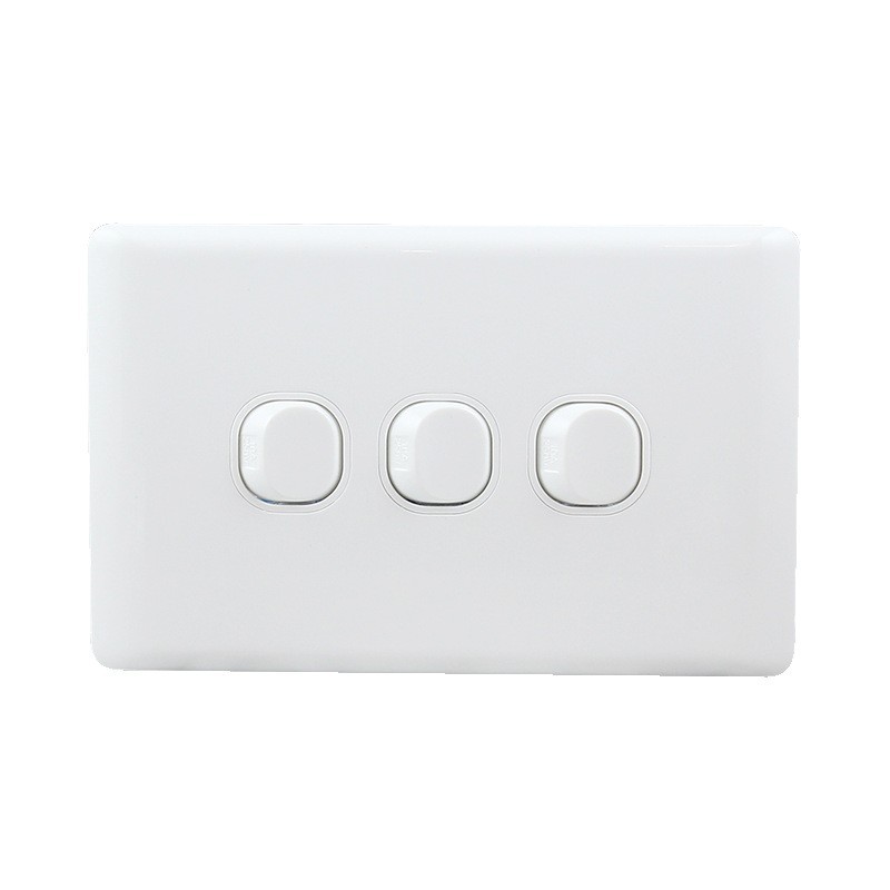 Australian power socket Australia SAA certified Australian standard 10A socket New Zealand Australian standard wall switch