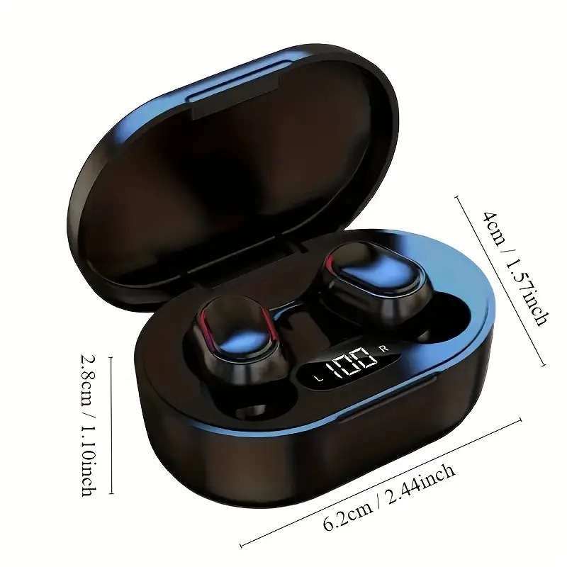 A6s E6s E7s Air31 Transparent Bluetooth Headset Long Battery Life Digital Display Wireless Headset