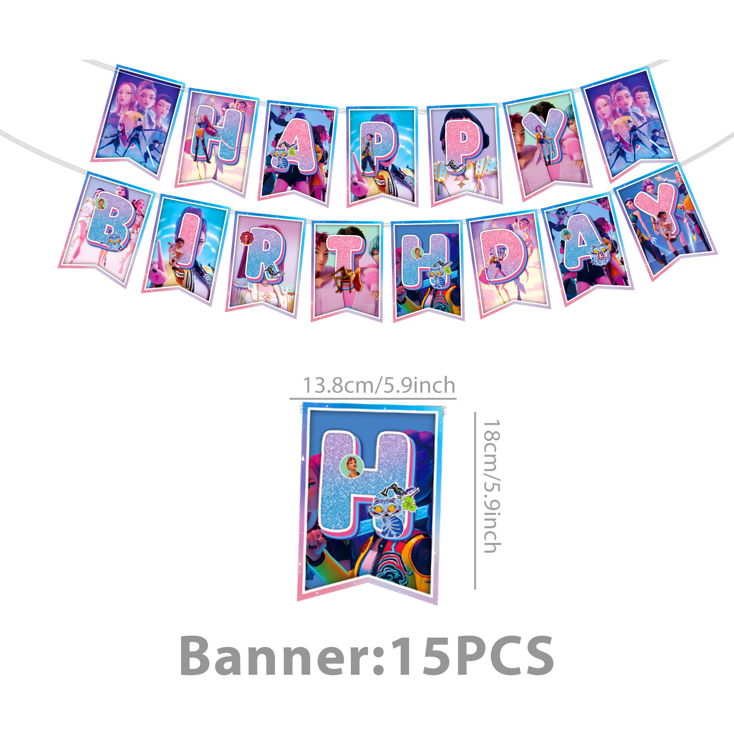 拉旗15PCS