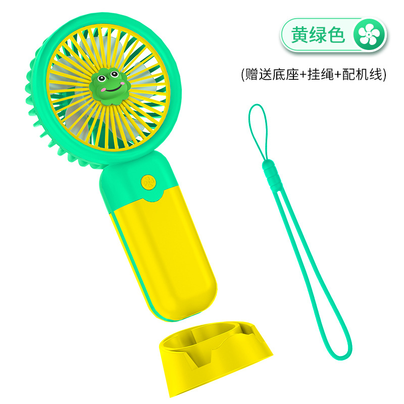 2024 New Rotating Handheld Fan Clip Desktop Five-Speed Portable Hiking USB Charging 3-Speed Rechargeable