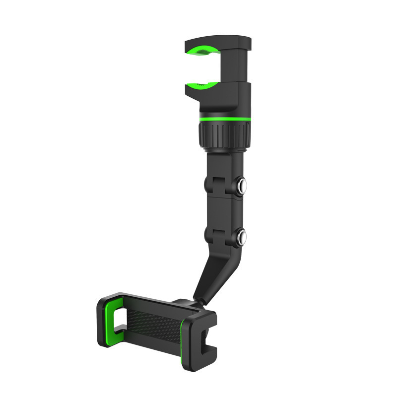 Car Phone Holder 2024 New Car Rearview Mirror Navigation Shockproof Fixed Black Technology Support Bracket