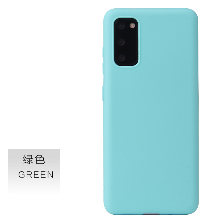 Applicable for Samsung S20plus Phone Case Full Wrap S20ultra Candy Frosted TPU Protective Case Soft Silicone Case