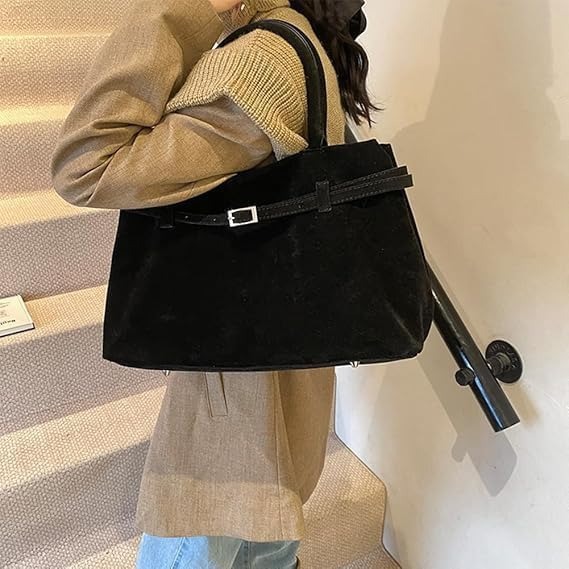 2026 Simple Bag Large Capacity New Single Shoulder Bag Casual Women Commuter Tote Bag