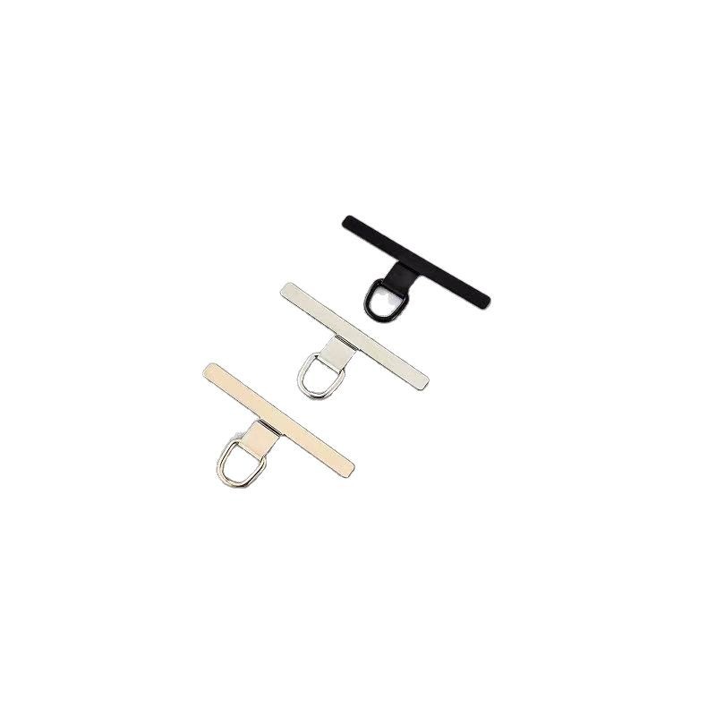 Phone lanyard fixing clip ultra-thin metal hook gasket sticker durable bracelet connection pendant neck