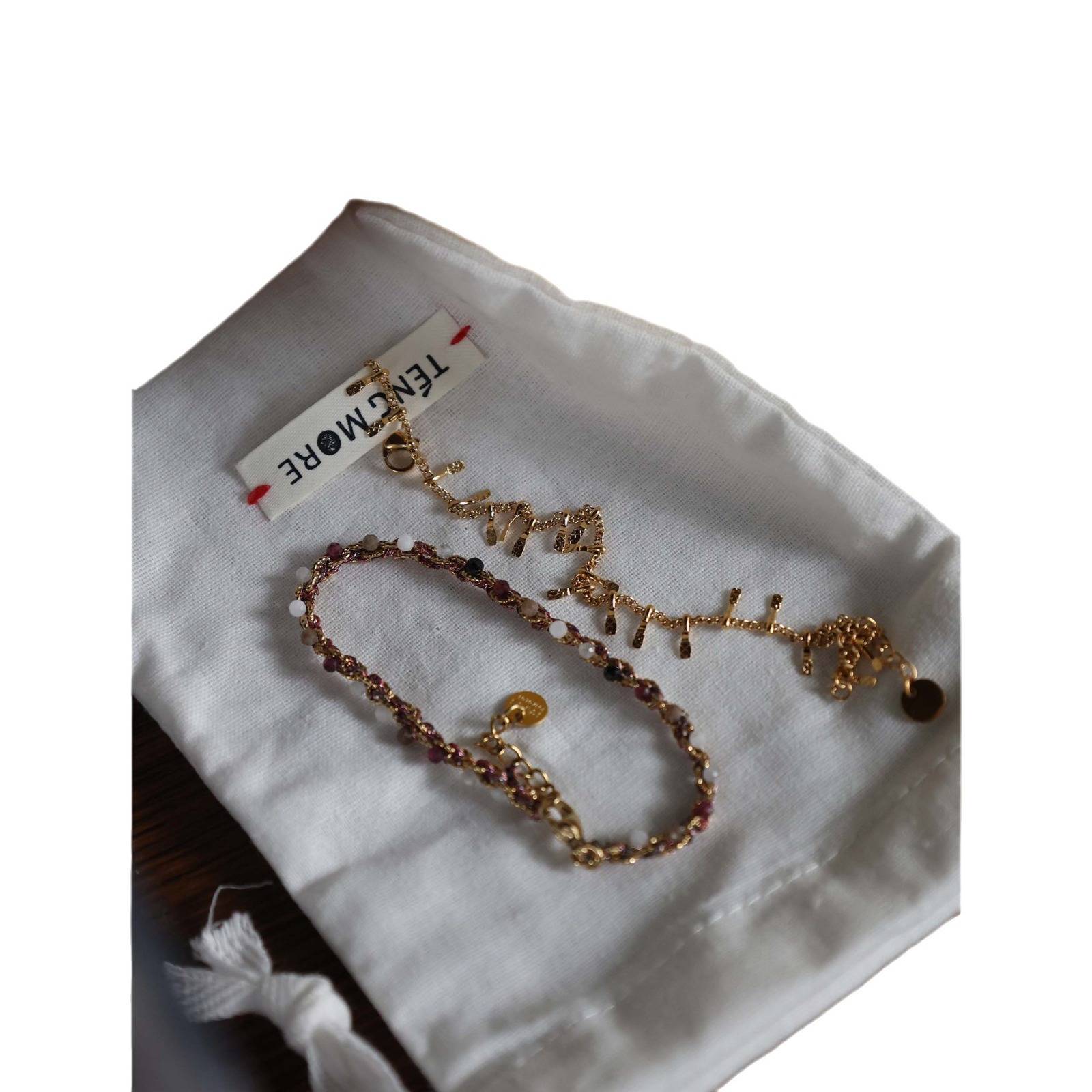 301 South France Vacation Series Handwoven Each Piece Has the Memory of Hands Long-termism Bracelet e12-9