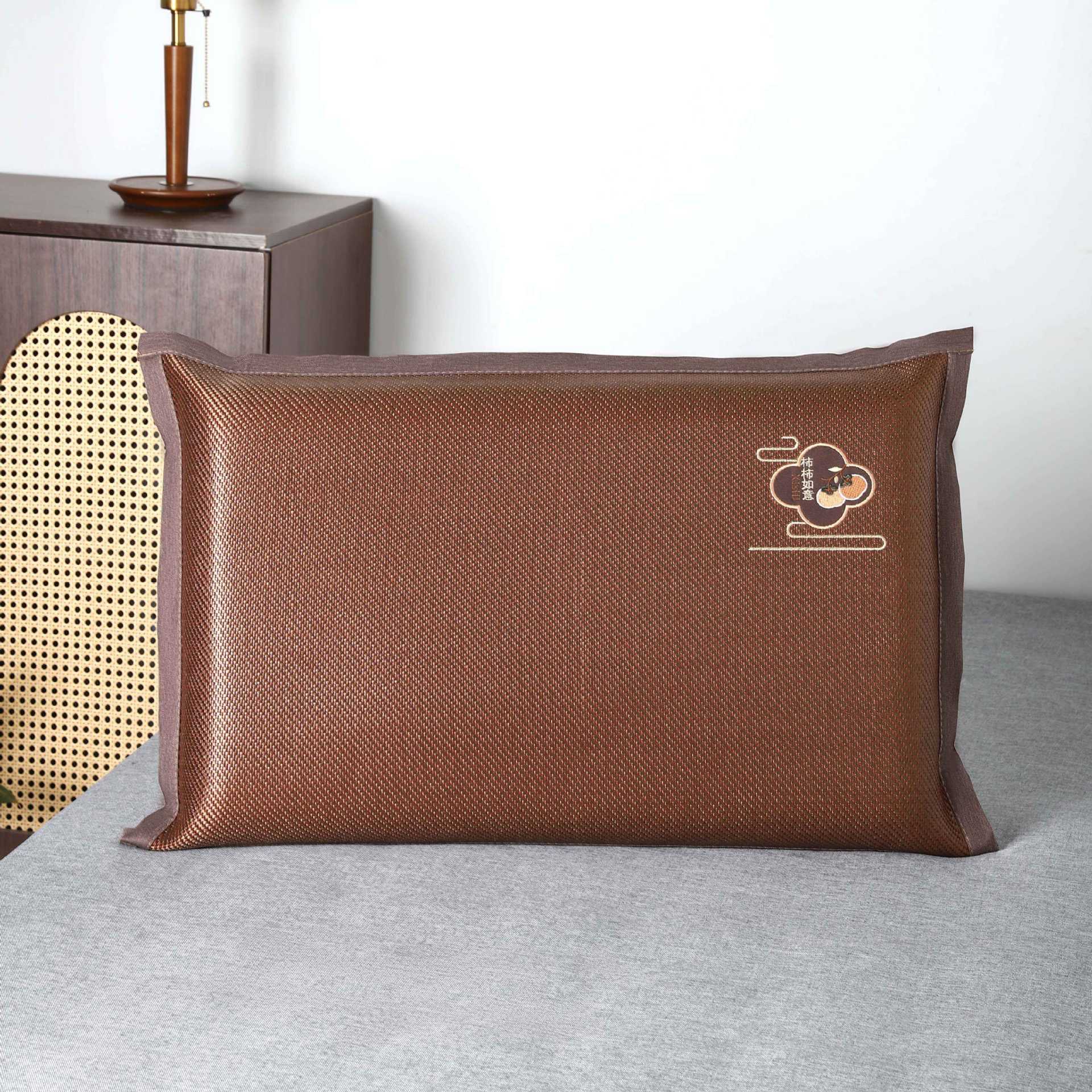 Ice rattan pillowcase pair summer pillowcase single 48cmx74cm adult pillow inner cover new