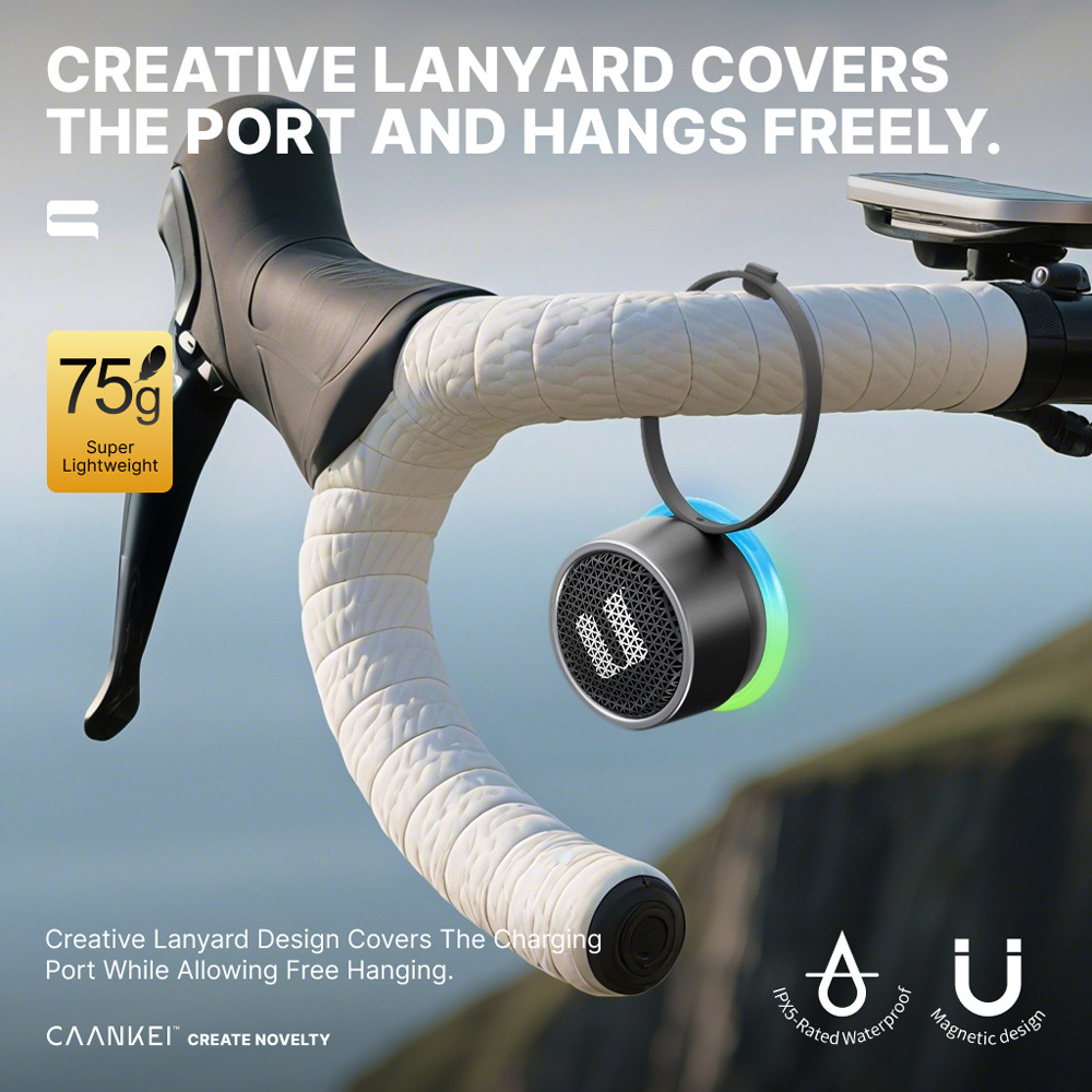 New magnetic waterproof Bluetooth small speaker portable outdoor cycling camping portable mini Bluetooth speaker