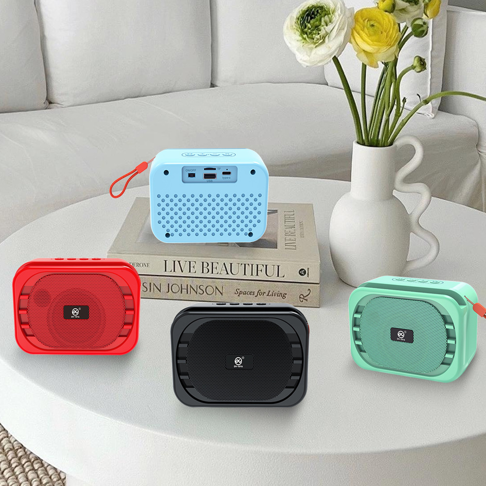 Bluetooth Speaker Wireless Card Player Can Insert U Disk Small Audio Subwoofer Subwoofer Loud Volume