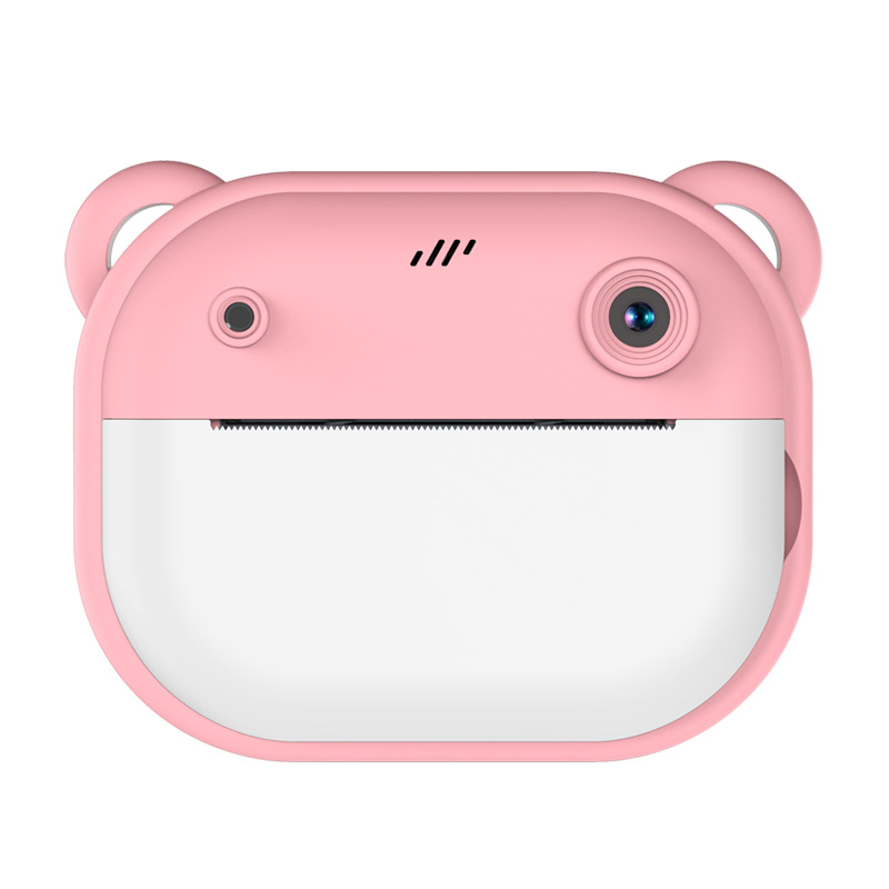 New children's Polaroid print camera HD dual lens can take photos and video toy gift box