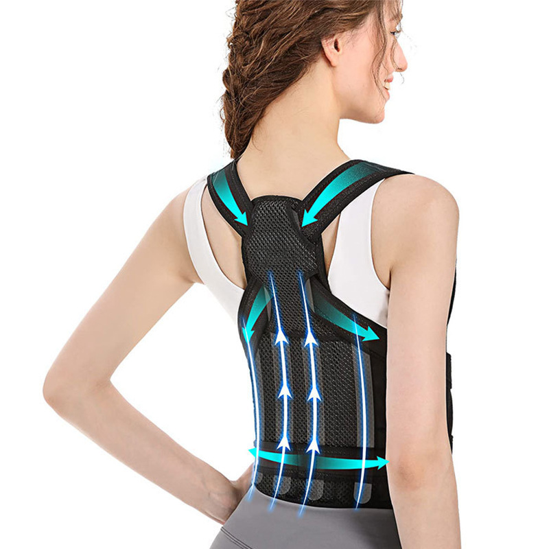 Anti-Hunchback Correction Belt Adult Invisible Corrector Back Correction Posture Belt Sitting Posture Correction Belt