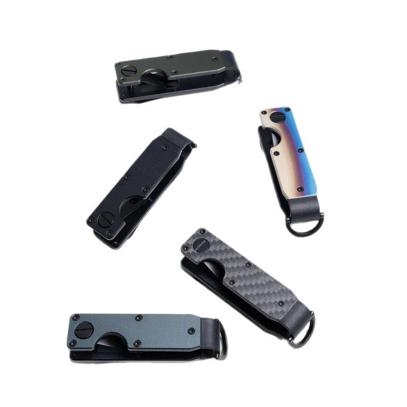 Metal Key Clip Aluminum Alloy Key Clip Key Organizer Customizable Logo