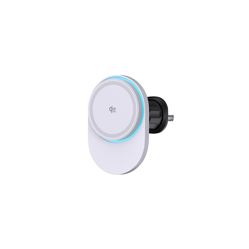 Qi2.2 Magnetic Wireless Charger Car Magnetic Wireless Charger Compatible with Apple 12-15 MagSafe Wireless Charging