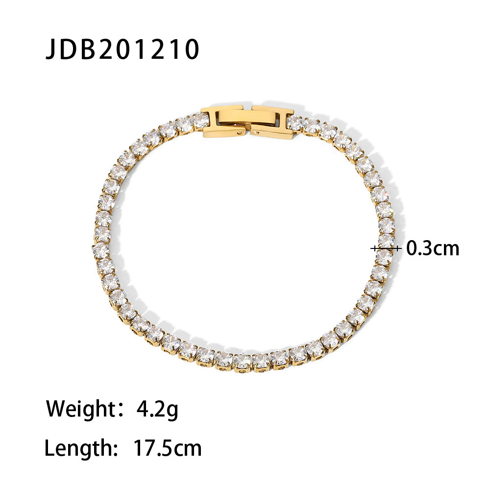 Jieding stainless steel bracelet women jewelry accessories titanium steel hand jewelry