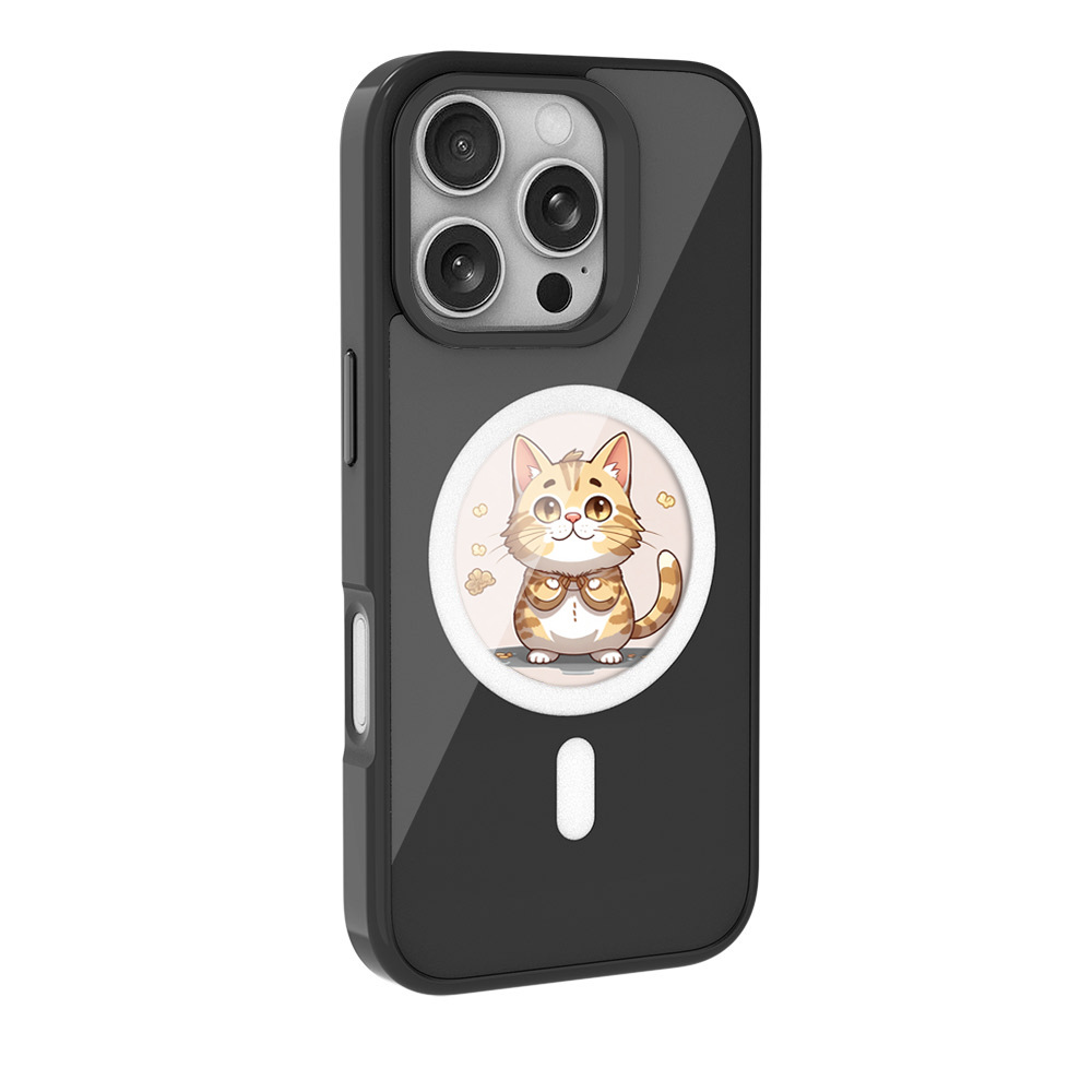 2025 New High-Definition E-Ink Phone Case with Magnetic Attachment for iPhone 13-17 Pro Max Series