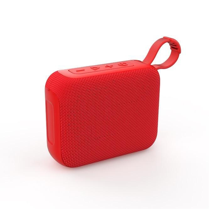 New Fabric Small Speaker Portable Outdoor Cycling Hiking Small Mini Square Bluetooth Speaker