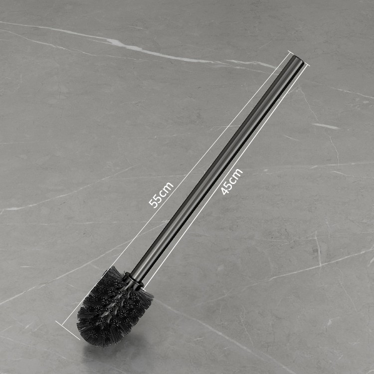Toilet brush bathroom brush cleaning toilet brush head household no-dead-angle replacement head universal long handle