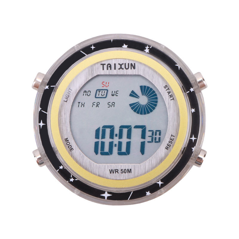 Car Clock Luminous Multifunctional Waterproof Portable Small Motorcycle Electric Vehicle Car Electronic Watch Small Decoration