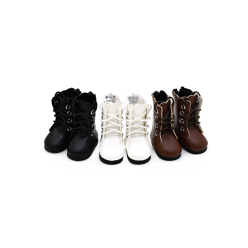 Uniform Doll Shoes 6-Point BJD 30cm Jointed Doll Boots Knight Female Boots Barbie Doll Clothes Accessories