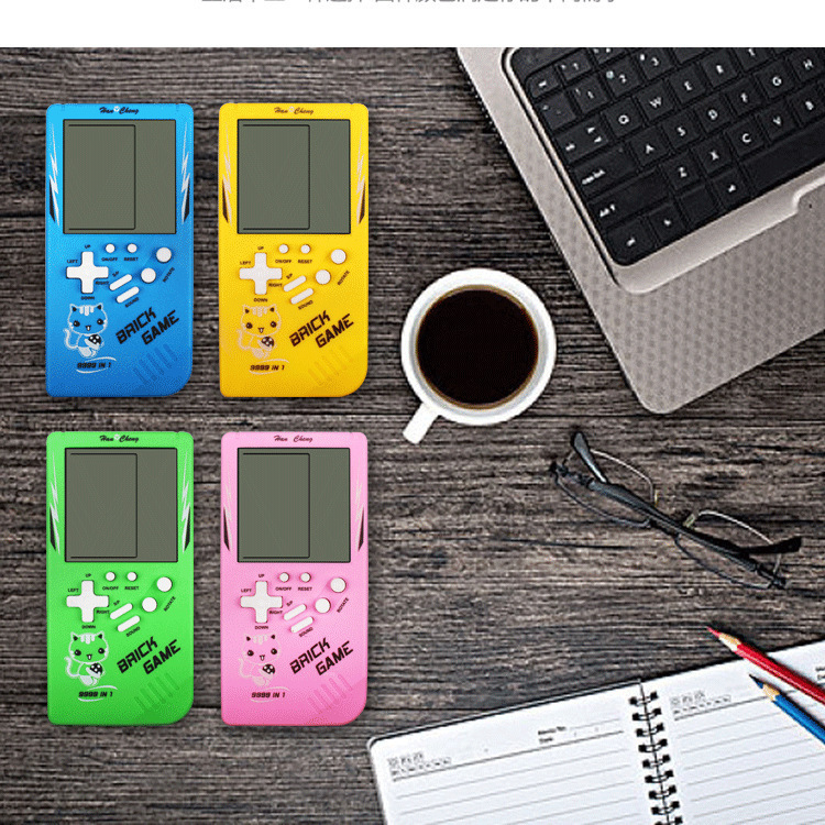 Palm game console Tetris children baby educational toy childhood 80s 90s nostalgic