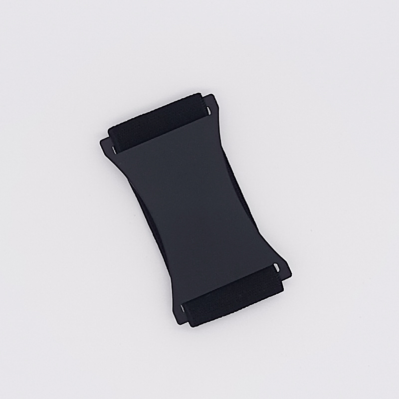 Metal Card Clip Accessories Carbon Fiber Card Holder Stainless Steel Clip Stainless Steel Back Clip with AirTag Slot