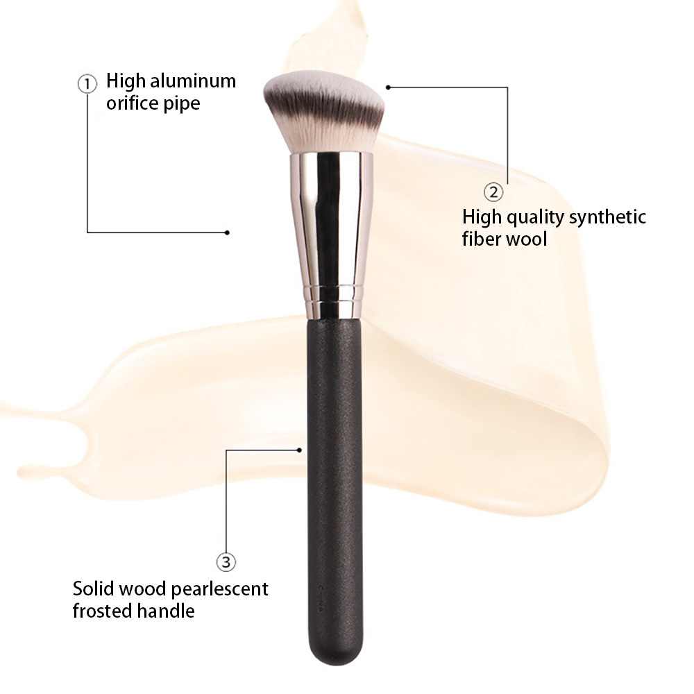 270 concealer brush single round head Cangzhou makeup brush set 170 foundation brush portable soft bristle makeup tool