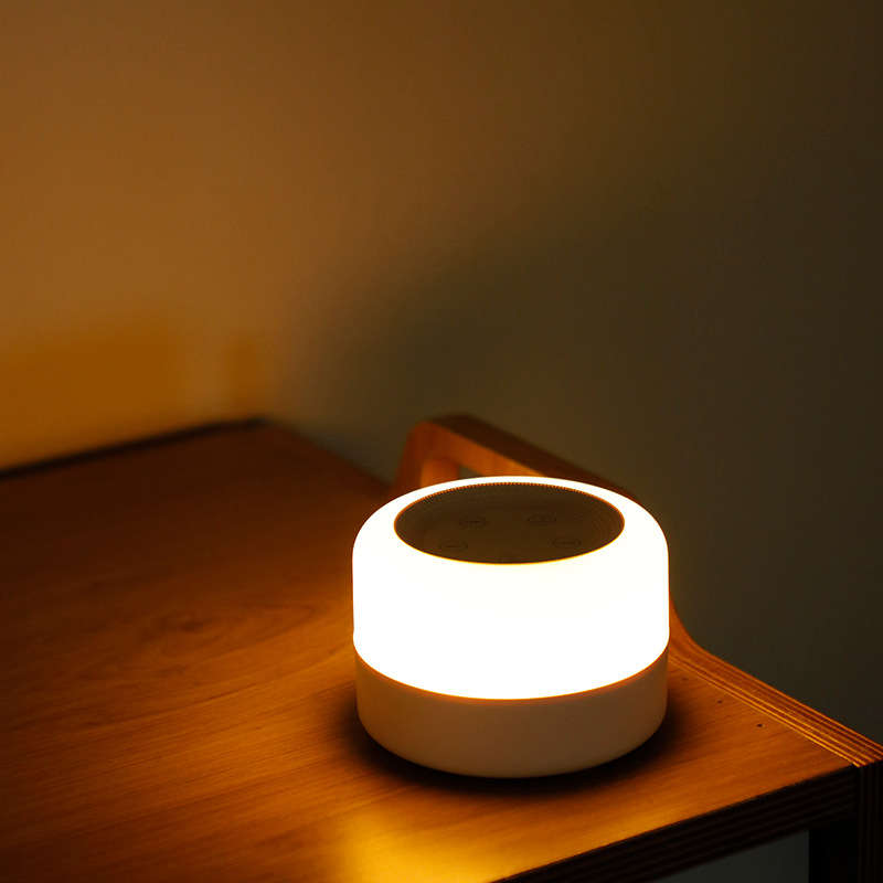 Colorful Music White Noise Sleep Aid Device Sleep Companion Light White Noise Machine Baby Soothing Music Box Sleep Aid Machine