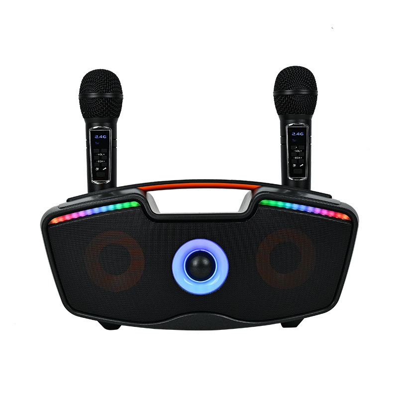 SD219 Bluetooth Speaker K Song All-in-One Dual Mic Handheld Home KTV Portable Outdoor Singing Microphone