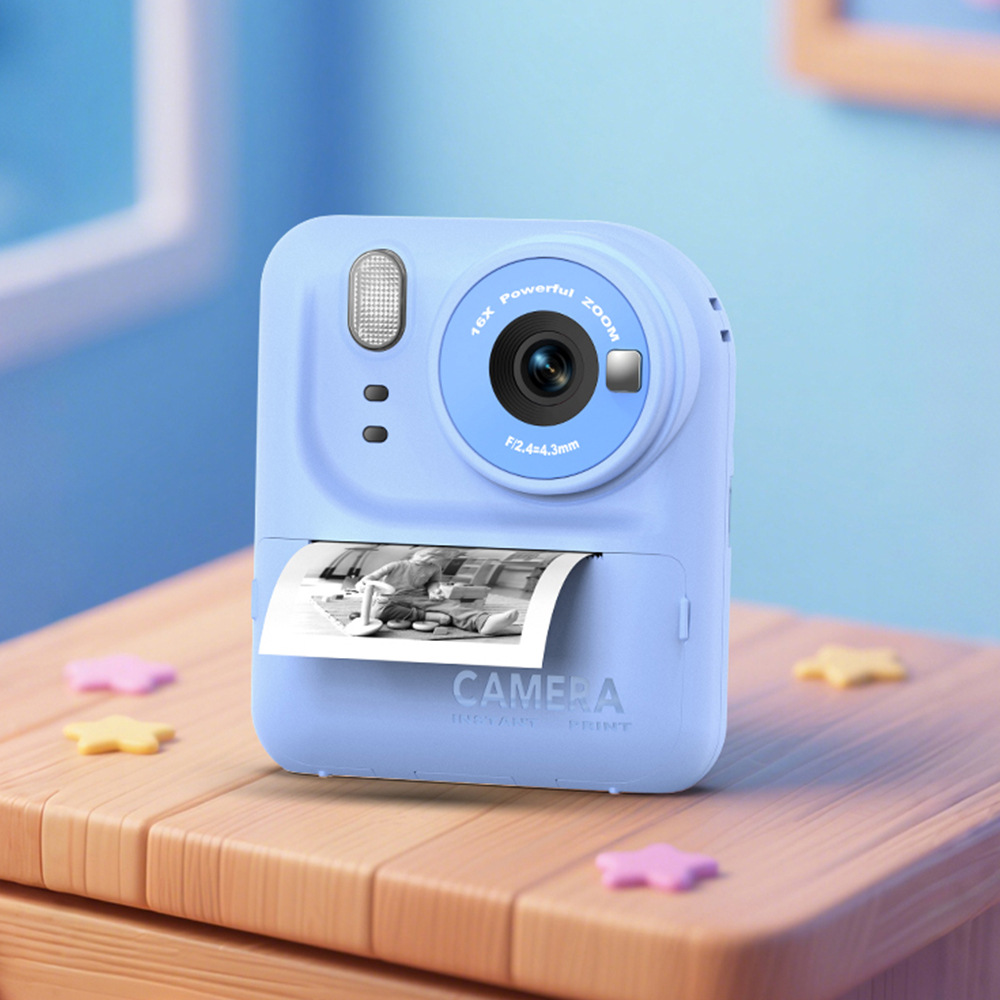 Zongxin P89 Children's Instant Camera Video Recording Printing High-Definition Shooting Fun Children's Toy Camera