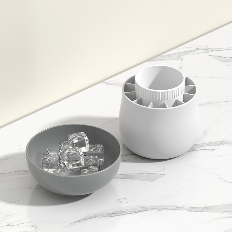 Silicone ice cup ice cube mold refrigerator ice grid ice box ice bucket household homemade crushed ice maker mushroom