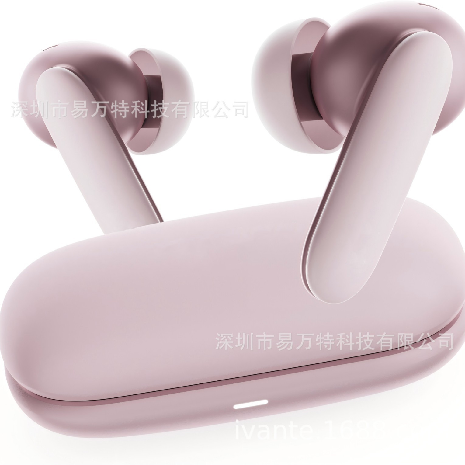 IVANTE Private Mold S49E Call ANC Active Noise Reduction Low Latency Ultra-Thin TWS In-Ear Bluetooth Headphones