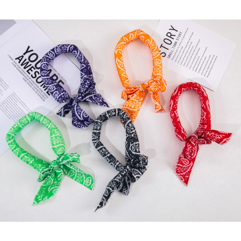 Summer cooling ice scarf, neck scarf, silk scarf, physical anti-heatstroke, cool towel, outdoor ice neck ring, ice compress neck scarf