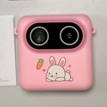 New Kids Instant Print Camera Mini Cartoon Toy Camera Multilingual Thermal Paper