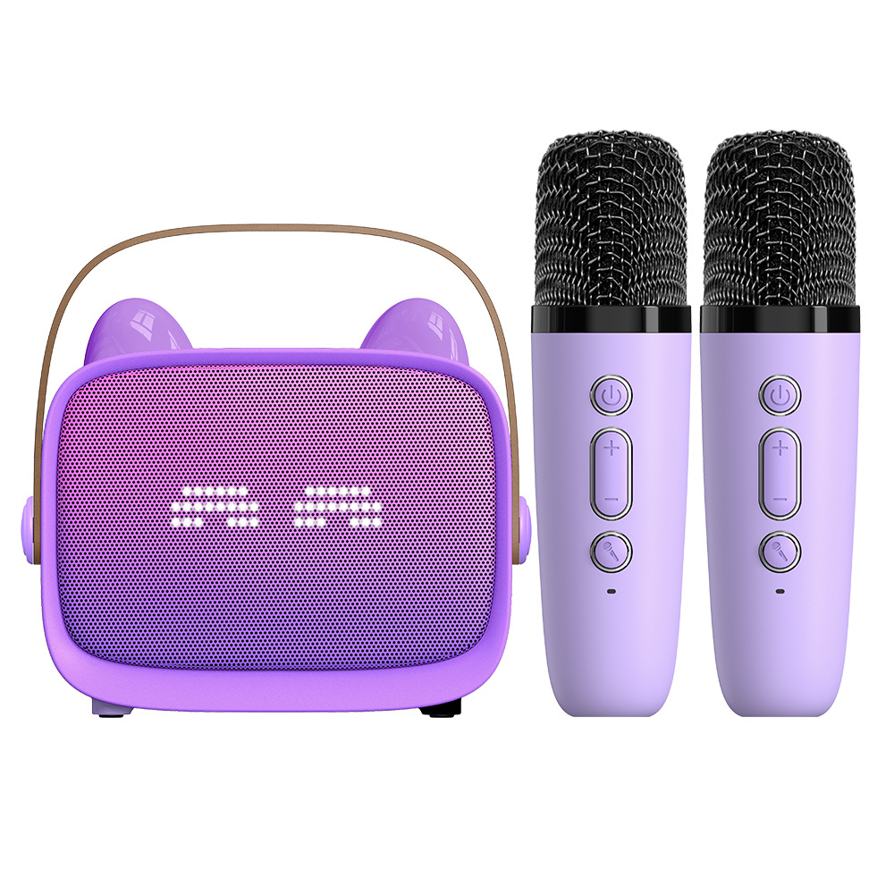 Zongxin T99 Bluetooth Wireless Singing Machine for Kids KTV Speaker Microphone All-in-One Early Education Toy