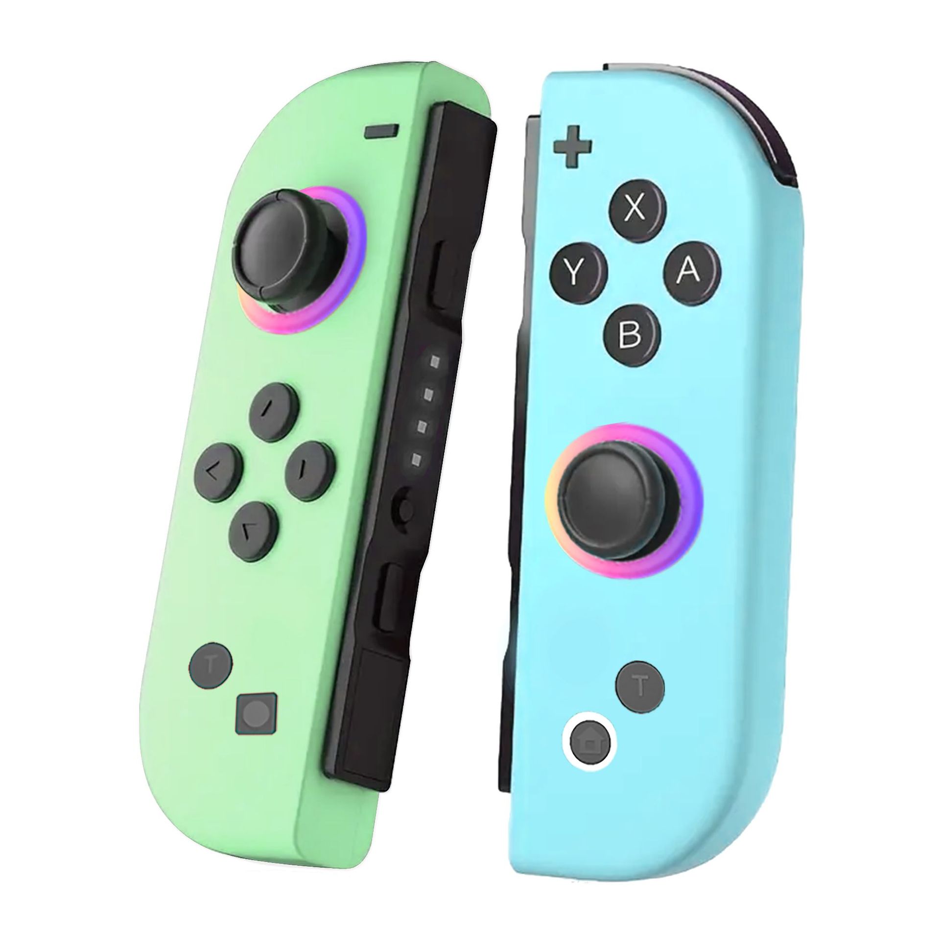 joycon controller NS left and right controller with six-axis vibration motion sensing switch controller joystick RGB light ring JC172