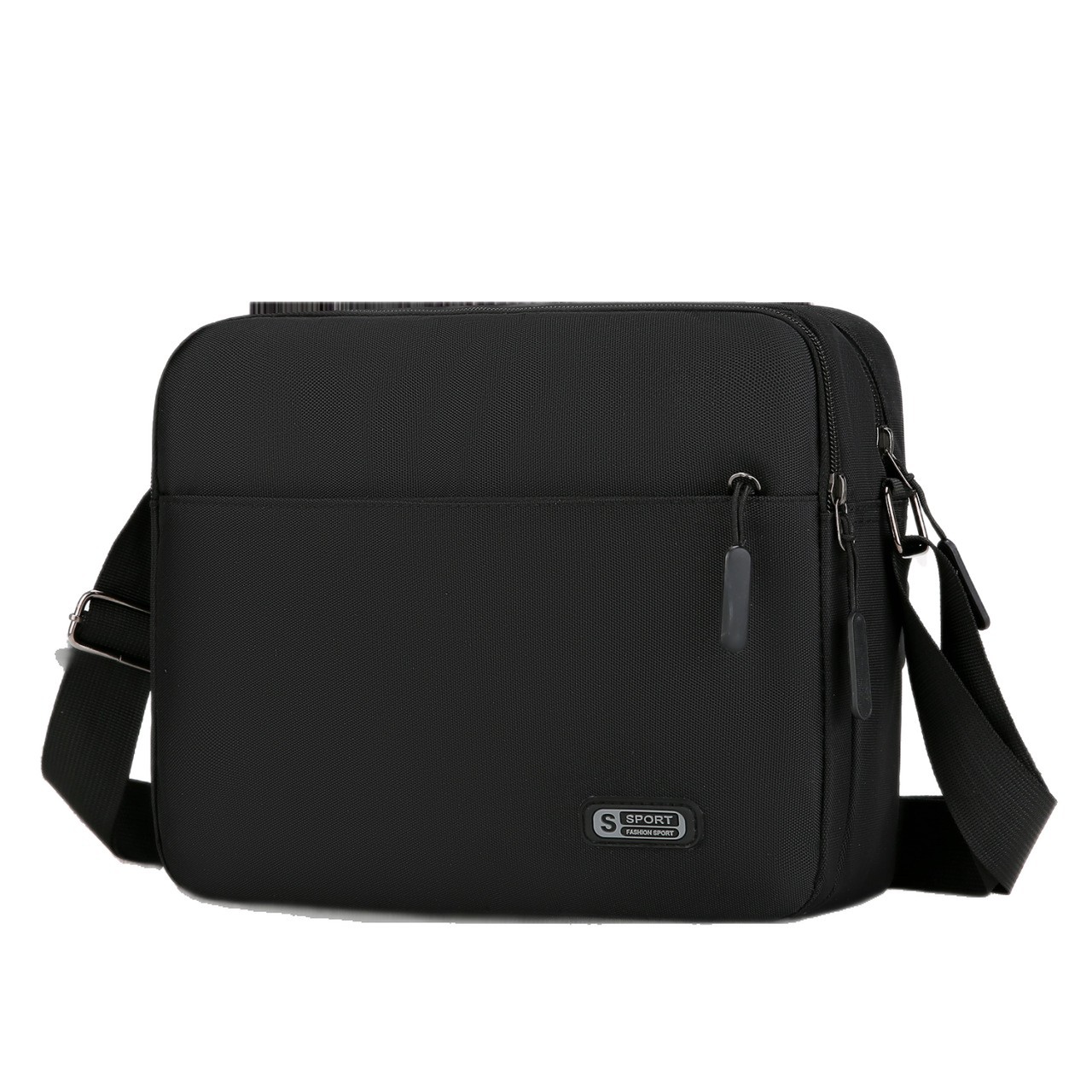 Oxford cloth men's single shoulder crossbody bag sports small bag large capacity simple casual sports backpack